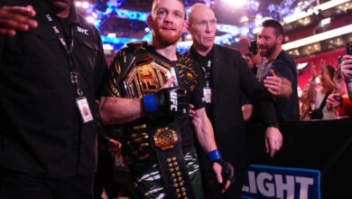 Jack Della Maddalena leaves with UFC title