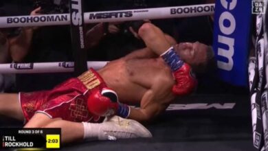 Luke Rockhold, Darren Till, KO, Misfits 22, Pros react, Boxing