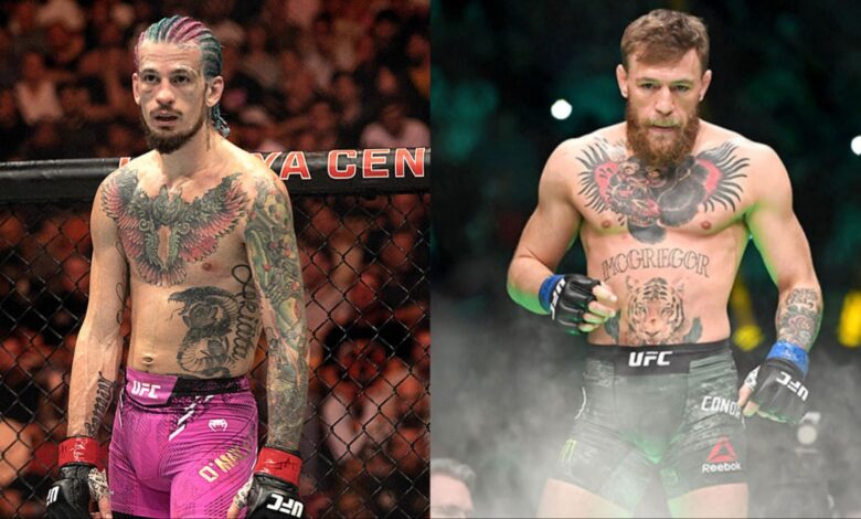 Sean O'Malley and Conor McGregor
