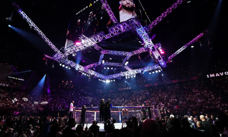Arena view of UFC Paris: Nassourdine Imavov vs. Caio Borralho