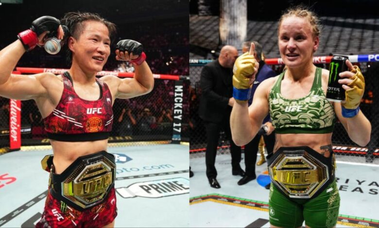 Zhang Weili Valentina Shevchenko