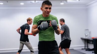 Mario Bautista workout