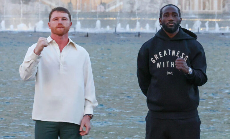Canelo Alvarez and Terence Crawford