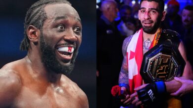 Terence Crawford and Ilia Topuria