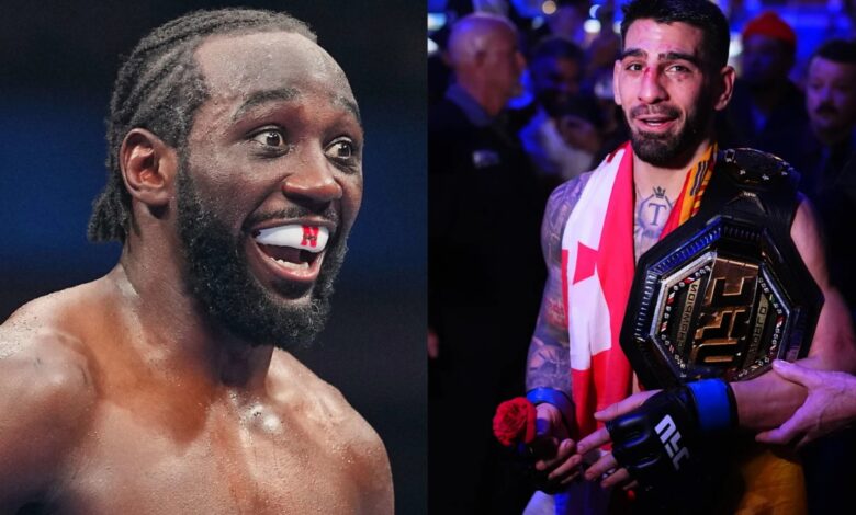 Terence Crawford and Ilia Topuria