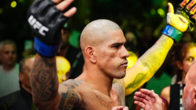 Alex Pereira UFC walkout prep point