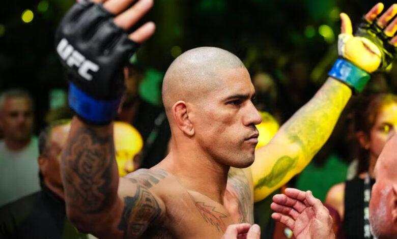 Alex Pereira UFC walkout prep point