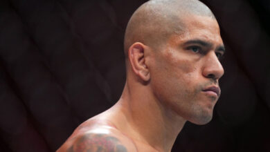 Alex Pereira introduced before UFC fight