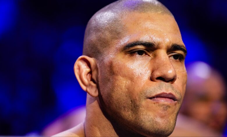 Alex Pereira enters the Octagon for his fight against Magomed Ankalaev at UFC 313