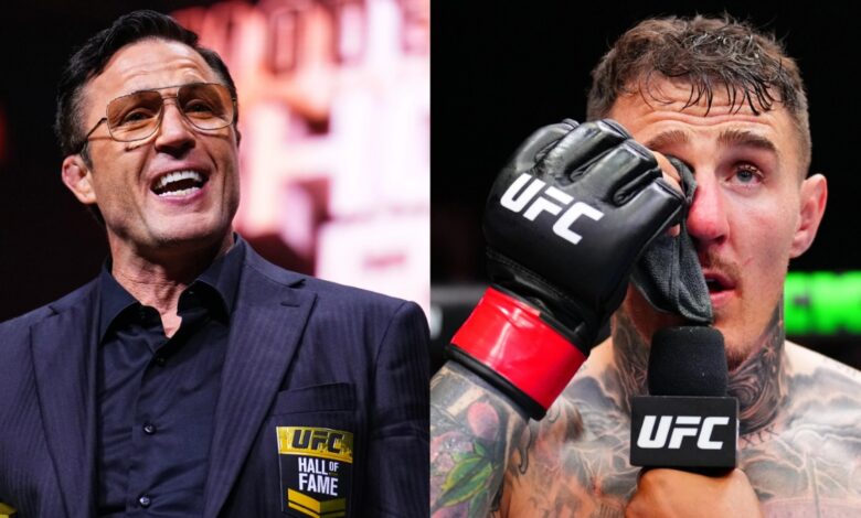 Chael Sonnen and Tom Aspinall