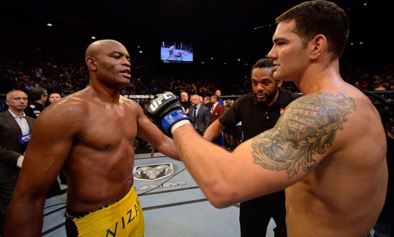 Chris Weidman, Anderson Silva