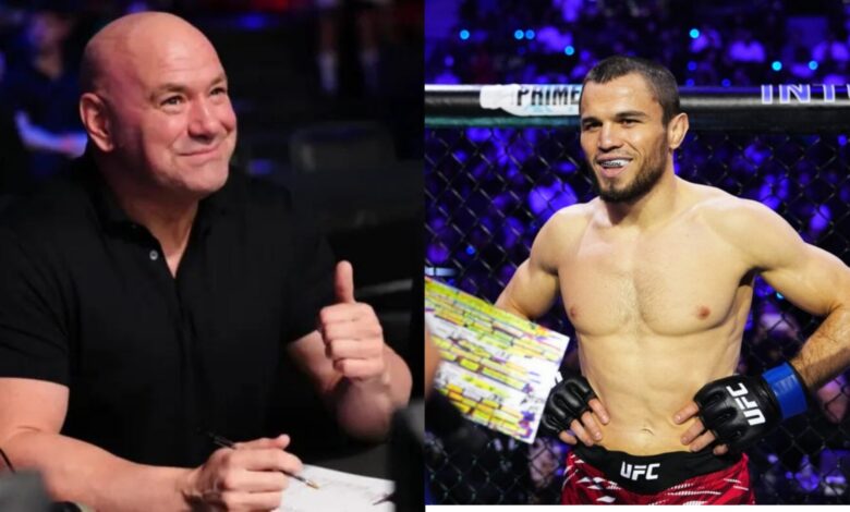 Dana White and Umar Nurmagomedov