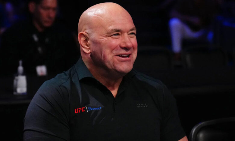 Dana White observes Contender Series Show