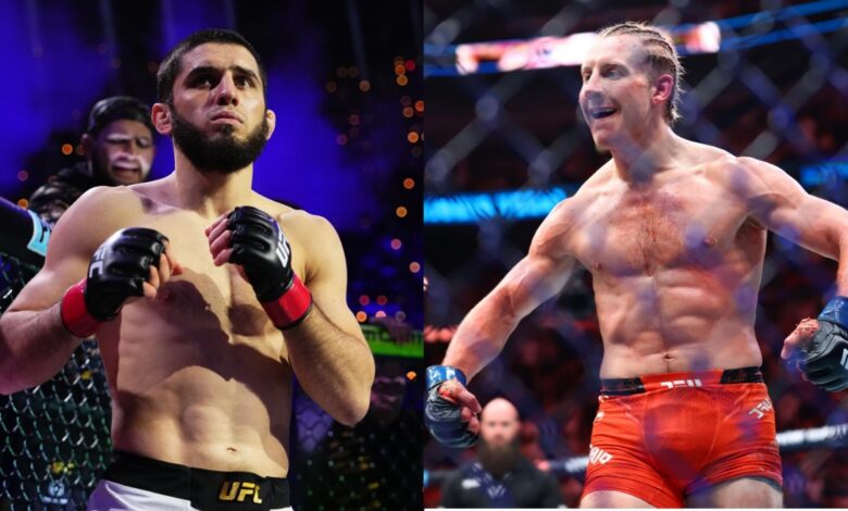 Islam Makhachev and Paddy Pimblett