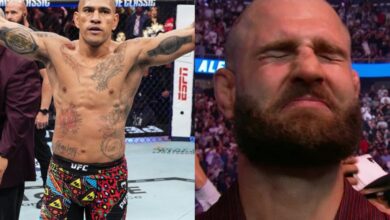 Alex Pereira and Jiri Prochazka at UFC 320