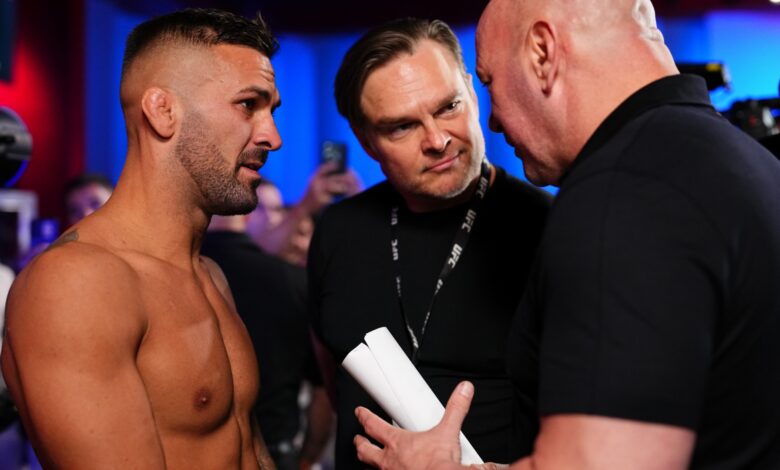 Hecher Sosa and Dana White speak after Sosa's win on Dana White's Contender Series