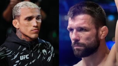 Charles Oliveira and Mateusz Gamrot UFC Rio