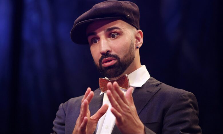 Paulie Malignaggi appears at an Ultimate Boxxer press conference