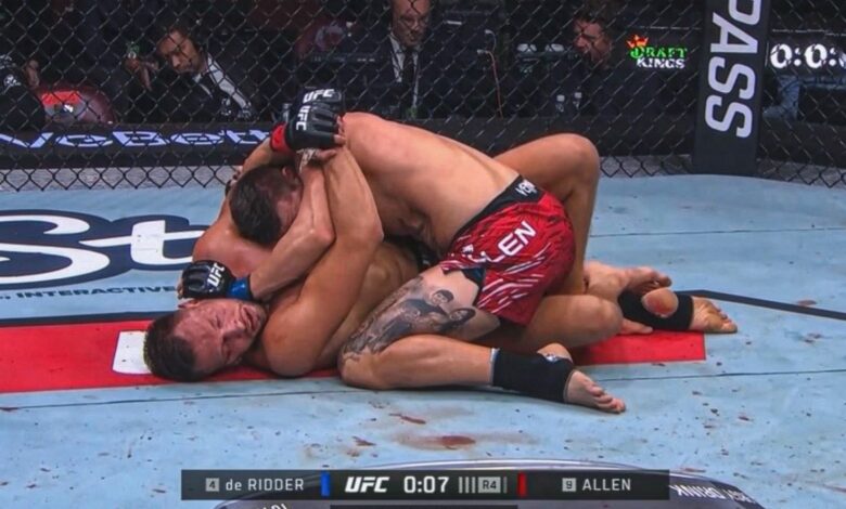 Brendan Allen, Reinier de Ridder, UFC Vancouver, Pros react, UFC