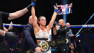 Mackenzie Dern wins title at UFC 321
