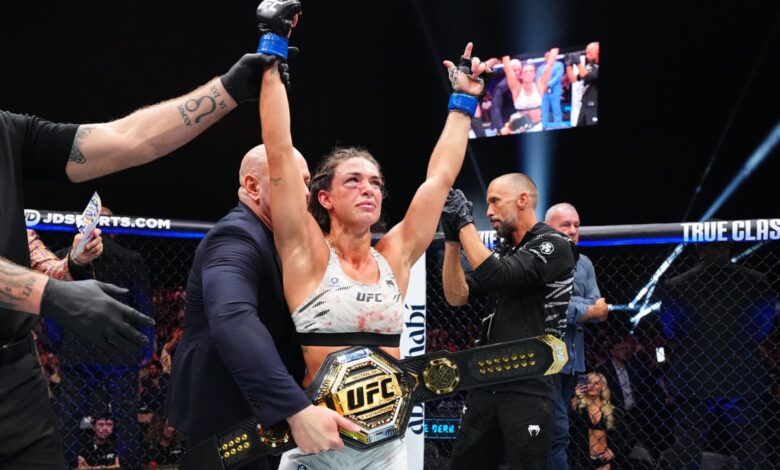 Mackenzie Dern wins title at UFC 321