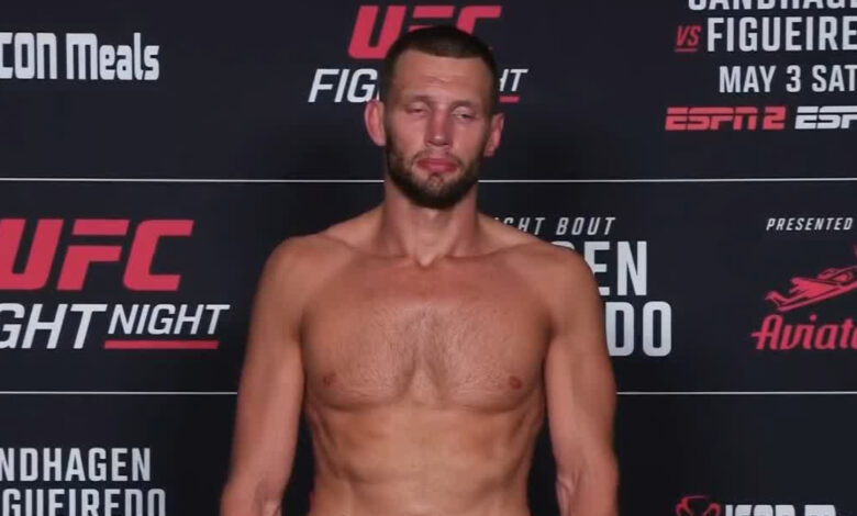 Reinier de Ridder UFC weigh-in