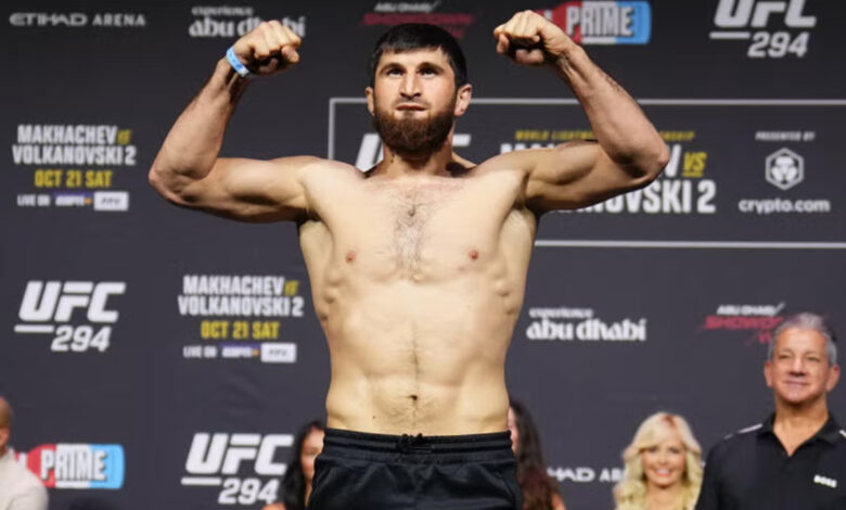 Magomed Ankalaev UFC weigh-in