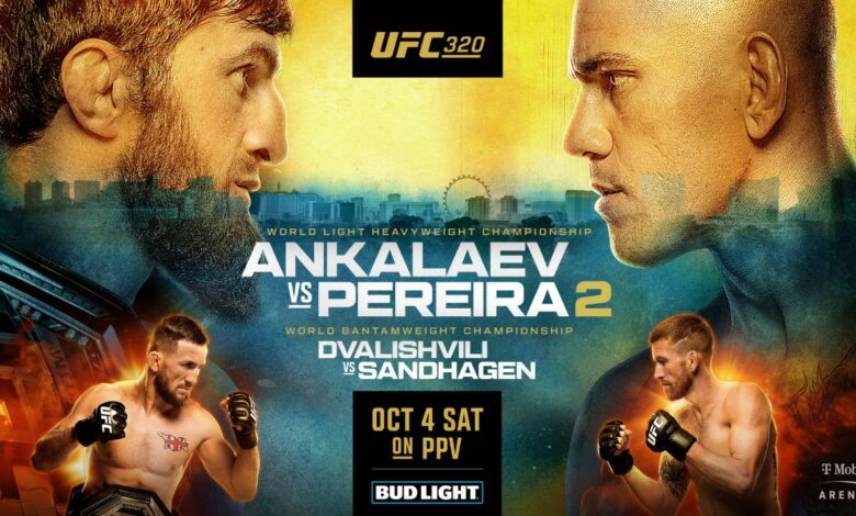 UFC 320, Results, Alex Pereira, Magomed Ankalaev, UFC