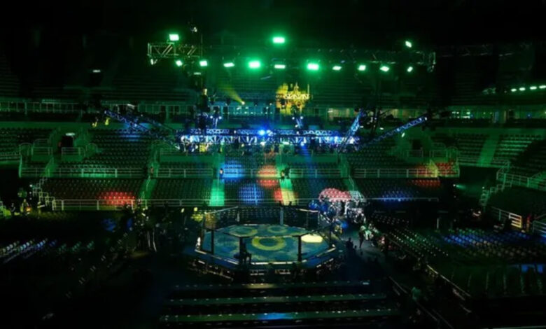 UFC Rio Empty Arena