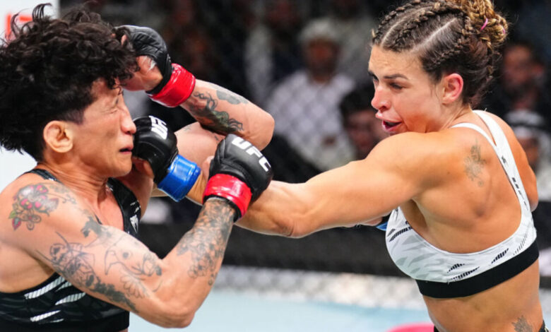 Mackenzie Dern defeats Virna Jandiroba at UFC 321