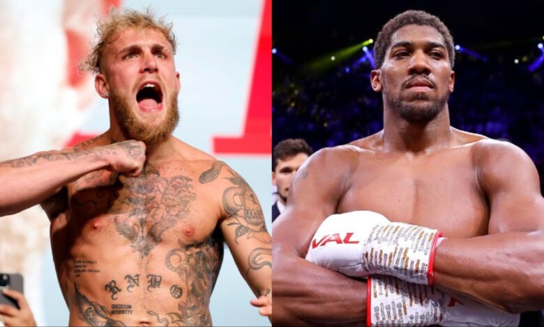Jake Paul, Anthony Joshua