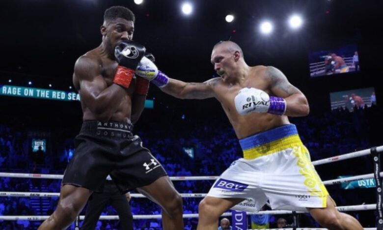 Oleksandr Usyk, Anthony Joshua