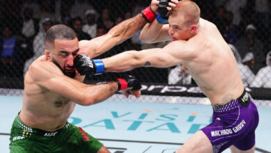 Ian Machado Garry defeats Belal Muhammad at UFC Qatar