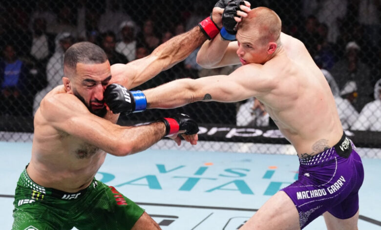 Ian Machado Garry defeats Belal Muhammad at UFC Qatar