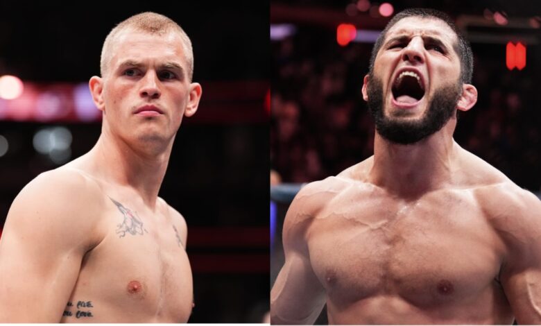 Ian Machado Garry and Islam Makhachev