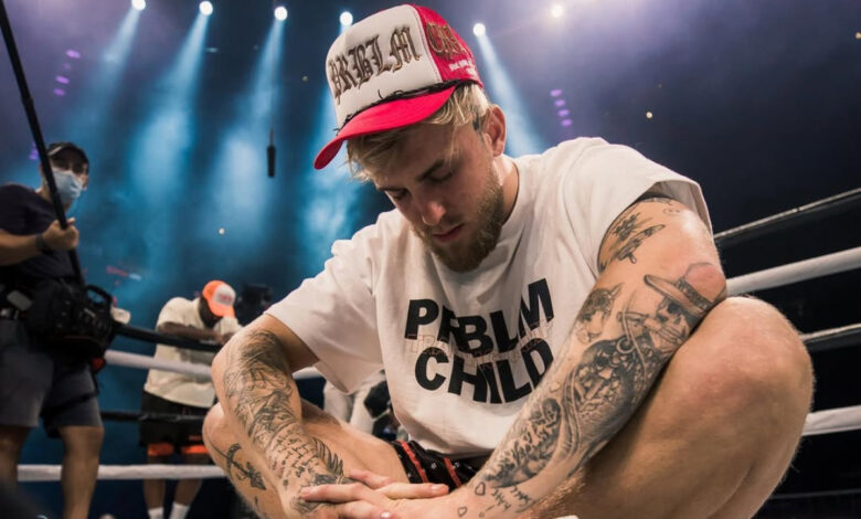 Jake Paul empty arena