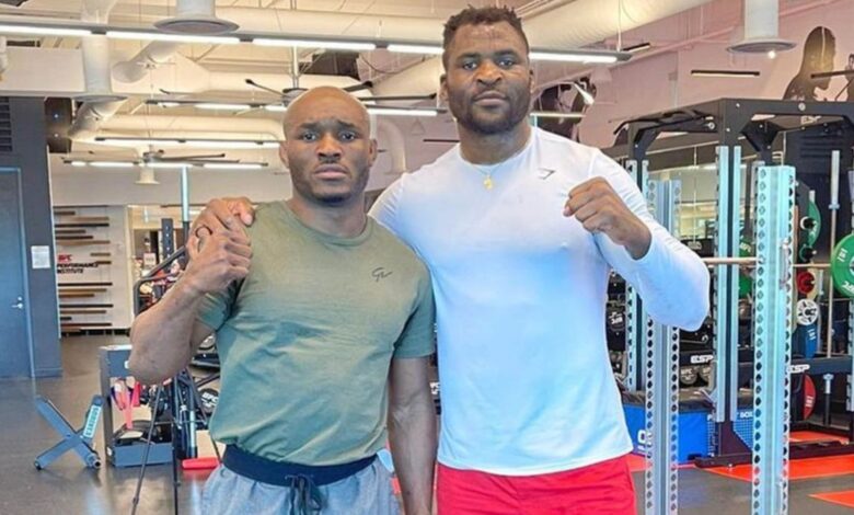 Francis Ngannou and Kamaru Usman