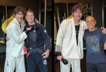 Actor Ashton Kutcher Promoted to Black Belt in Brazilian Jiu-Jitsu