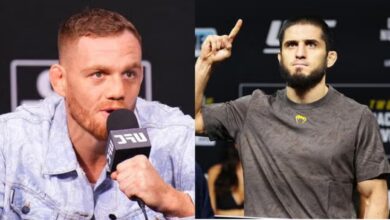 Jack Della Maddalena and Islam Makhachev UFC 322