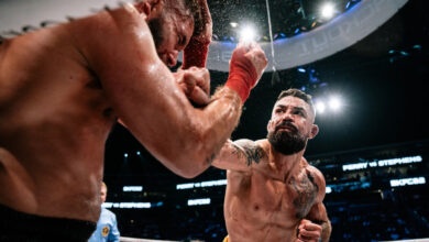 Mike Perry defeats Jeremy Stephens at BKFC 82