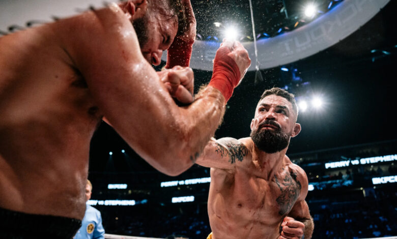 Mike Perry defeats Jeremy Stephens at BKFC 82