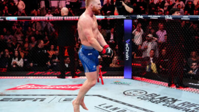 Bo Nickal celebrate UFC 322 win