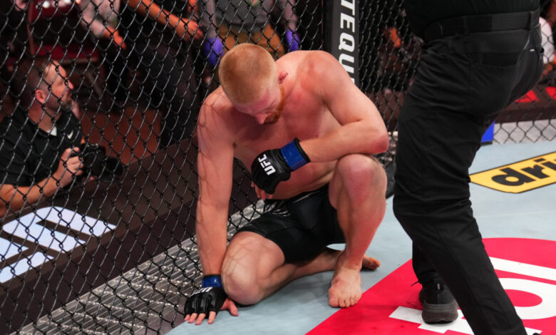 Bo Nickal TKO loss against Reinier de Ridder