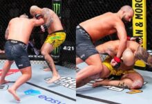 Max Gimenis’ UFC Debut Ends In Brutal First-Round Knockout Loss To Josh Hokit