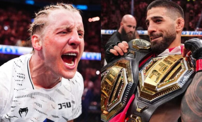 Paddy Pimblett and Ilia Topuria