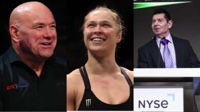 Dana White Ronda Rousey Vince McMahon