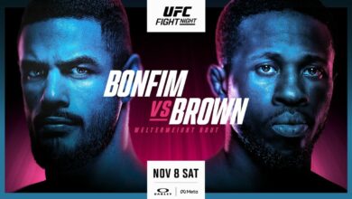 UFC Vegas 111, Results, Gabriel Bonfim, Randy Brown, UFC