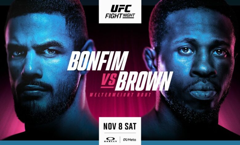 UFC Vegas 111, Results, Gabriel Bonfim, Randy Brown, UFC