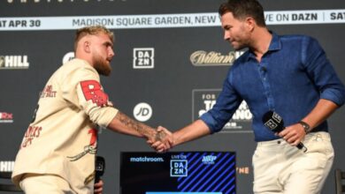 Jake Paul, Mike Tyson, Eddie Hearn