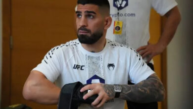 Ilia Topuria UFC backstage